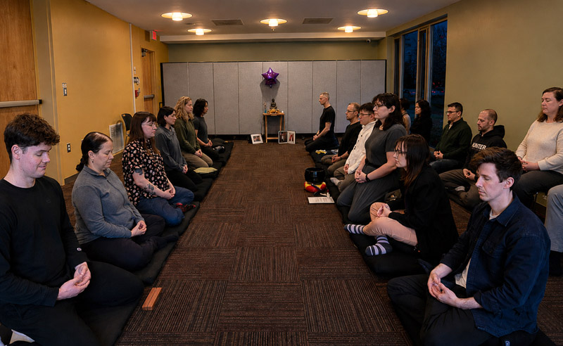 Image of our zendo at WES